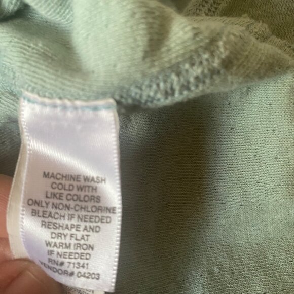 L.L. Bean Men XL Green Henley Long-Sleeve Shirt Button-Front Wool Blend Canada - Picture 2 of 8